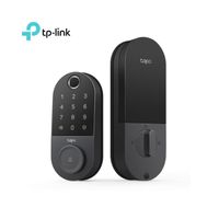 Cerradura Inteligent Tapo DL110 Con Huella Dactilar y Control desde App - Negro