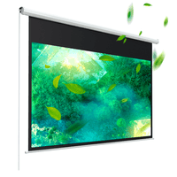Pantalla para proyector Ecran Manual 120 Pulgadas Blanco H120M