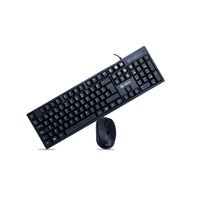 Kit Teclado y Mouse TEROS TE-5015S USB Negro