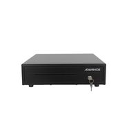 Caja para efectivo Advance ADV-6406 5 ranuras RJ11 Negro