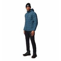 Parka Pluma Para Hombre de Plumas Con Capucha Drift Peak™ Celeste Vestuario
