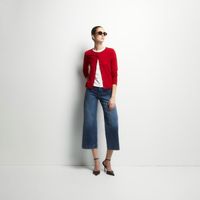 Jean Mujer Sfera T.Alto Culotte Azul Medio