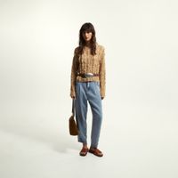 Jean Mujer Sfera Baggy Tapered Azul Lavanda