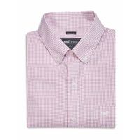 Camisa M/L Algodón Para Hombre Wf Pb Rosa Rockford