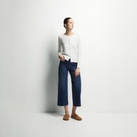 Jean Mujer Sfera T.Alto Culotte Azul Oscuro