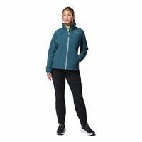 Casaca Para Mujer Sintetica Silver Leaf™ Celeste Vestuario