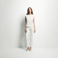 Top Punto Manga Mujer Sfera Sisa Blanco