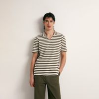 Polo Hombre Sfera Rayas Kaki
