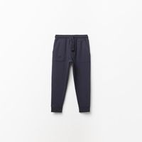 Pantalon Niño Sfera Terry Bolsillos Marino