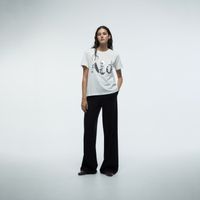 Polo Mujer Sfera Mc Bolsill Lisa Crudo