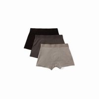 Pack 3 Boxers Lisos Hombre Sfera Negro Pack 3 Boxers Lisos Hombre Sfera Negro M