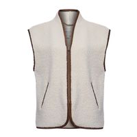 Chaleco Acrílico/Lana Para Mujer Gerbera Blanco Rockford