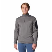 Casaca Para Hombre 1/4 Cierre Columbia Tech™ Gris Vestuario