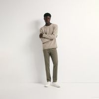Pantalon Hombre Sfera Bolsillos Slim Verde Oliva