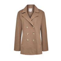 Casaca Lana Para Mujer Gala Marrón Rockford