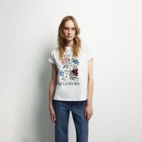Polo Mujer Sfera Lentejuelas T-1 Blanco