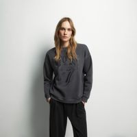 Polo Mujer Sfera Soft Basica Gris Plomo