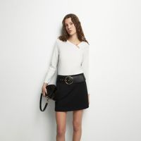 Polo Mujer Sfera Pieza Lisa Blanco