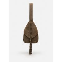 MOCHILA DE GAMUZA FLECOS BOHO