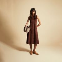 Vestido Mujer Sfera Antelina Marron