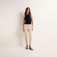 Pantalon Mujer Sfera Saten Basico Mx Pato Piedra