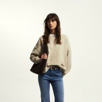 Polo Mujer Sfera Parches Brillo Mx Beige