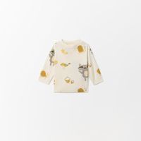 Polo Bebé Niño Sfera Estampada Mapaches P Blanco