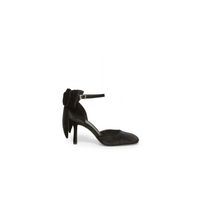 Zapatos De Vestir Mujer Sfera Mary Jane Macrolazo Negro