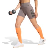Malla Deportiva Adidas Mujer Opt 3S Sho L Jz1099 Marrón
