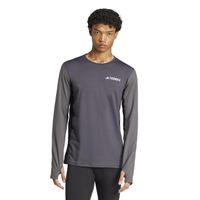 Polo Deportivo Adidas Hombre Multi Synt Ls Jc8198 Plomo