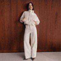 Jean Mujer Polka Malabar Baggy