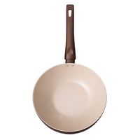 Wok 28 Cm Ceramic Colors Mocka Ilko