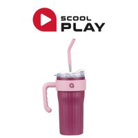 Play Tumbler Vaso Termico Acero Fluid 800Ml Guinda