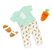 Outfit Pijama Zanahoria