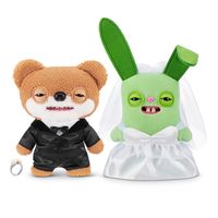 Pack X2 Peluches Boda 22 Cm Fuggler