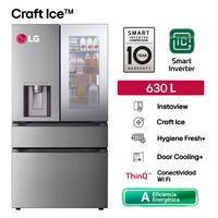 Refrigeradora LG 630L Instaview 2 Puertas GM81SXD Plata