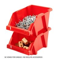 Organizatodo Apilable #15 Rojo Reyplast