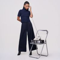 Pantalón Mujer Pinzas Malabar