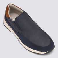 Zapatos De Vestir Hombre Malabar Punto Azul
