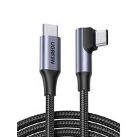 Cable USB-C a USB-C Ugreen Tipo L 240W 1M Negro L536-85225