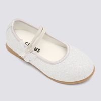 Zapatos De Vestir Niña Circus Mary Plata