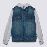 Casaca Para Teen Niño Denim Aereal