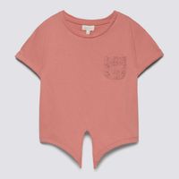 Polo Manga Corta Para Teen Niña Pocket Zubito