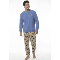Pijama Hombre Pantalon Polar