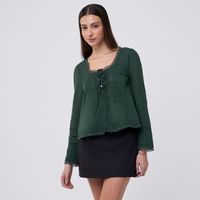 Blusa Mujer Free Amc Manga Larga
