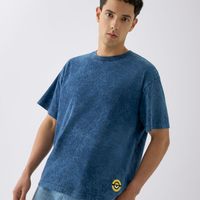 Polo Manga Corta Hombre Boxy Puff Minions Hypnotic