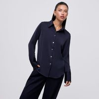 Blusa Mujer Solid Malabar Manga Larga