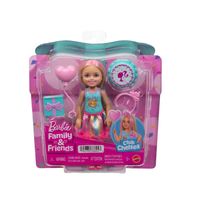 Muñeca Barbie Chelsea Cumpleaños Con Falda Rosa Y Pastel Barbie 3 Años+