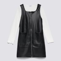 Vestido Conjunto Para Teen Niña Pu Zubito
