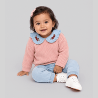 Chompa Para Bebé Niña Country Neck Baby Circus